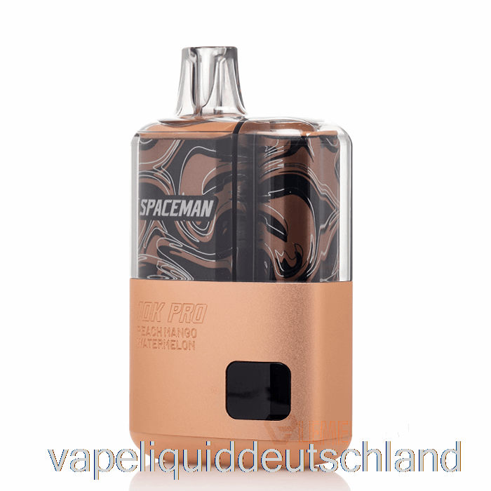 Spaceman 10K Pro Einweg-Vape-Flüssigkeit Mit Pfirsich-Mango-Wassermelone